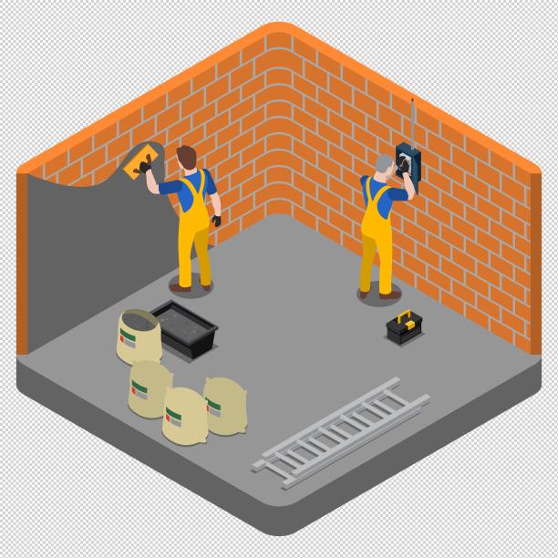 2.5D装修工人工具箱图片下载