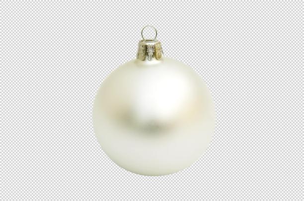 白色圣诞树装饰图片下载