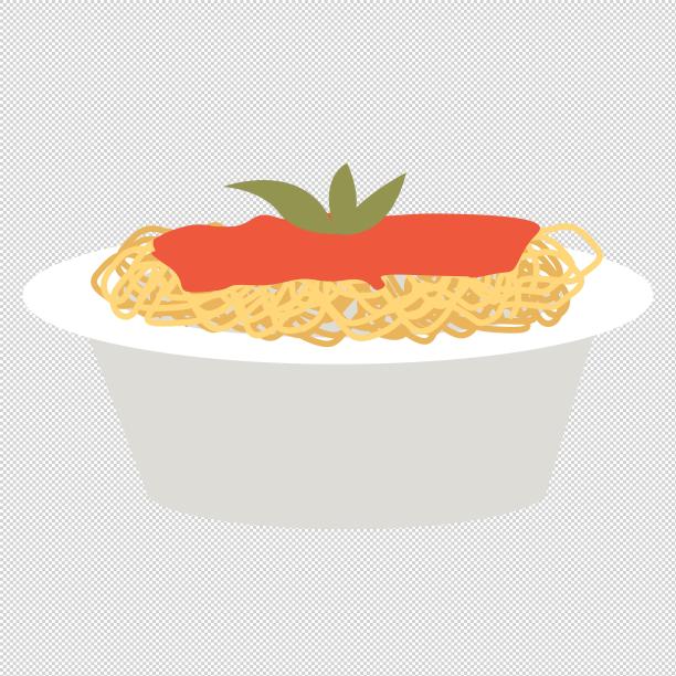 餐盘意面番茄酱图片下载