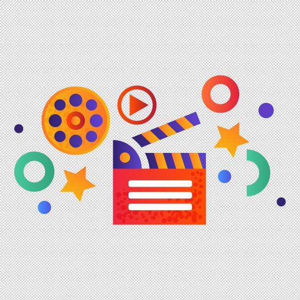 场记板电影视频图片下载