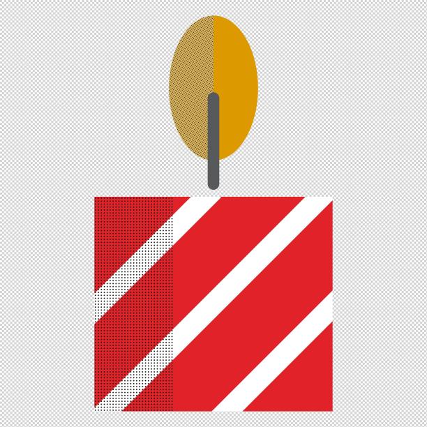 红色烛火蜡烛图片下载