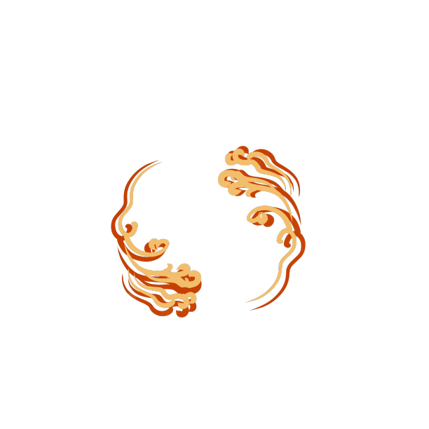 黄色纹样红色图片下载