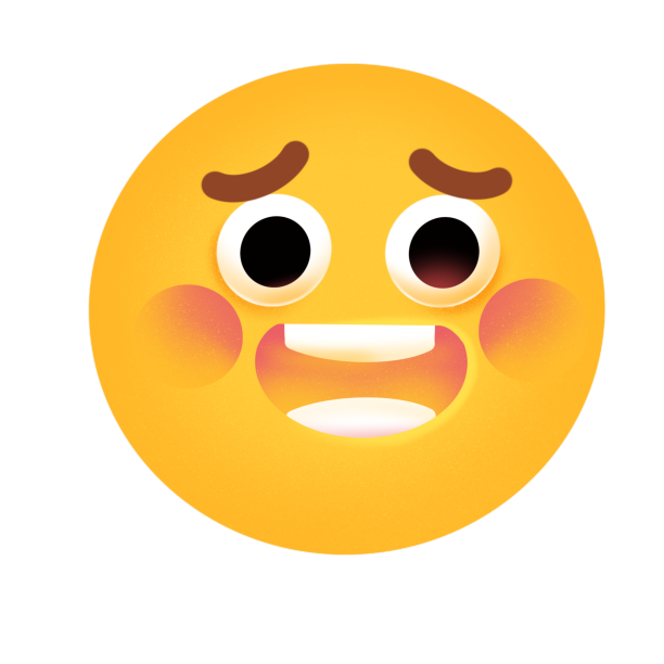 卡通表情尴尬图片下载