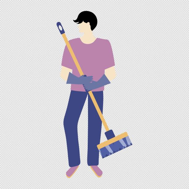 男人手套拖把图片下载
