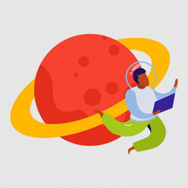 男人氧气罩星球图片下载