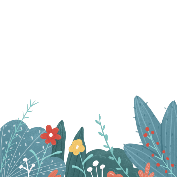 前景植物元素图片下载