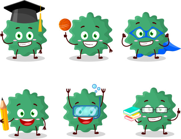 单倍体漫画学校学生图片下载