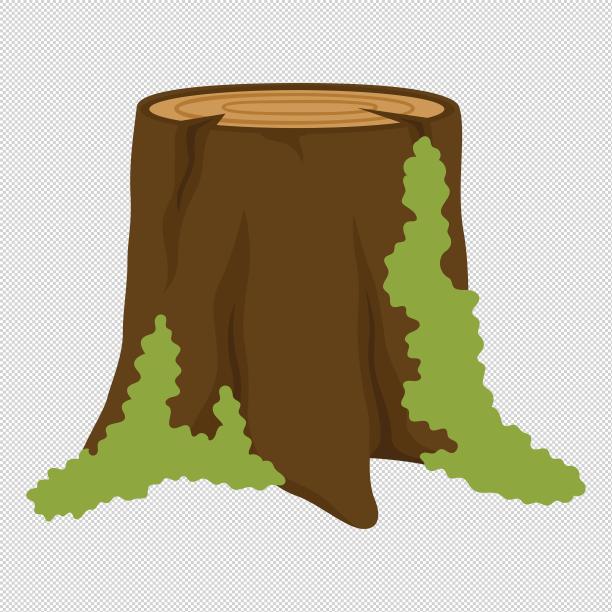 树桩苔藓植物图片下载