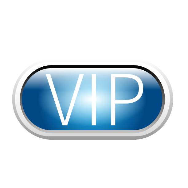 蓝黑金属质感VIP设计样式图片下载