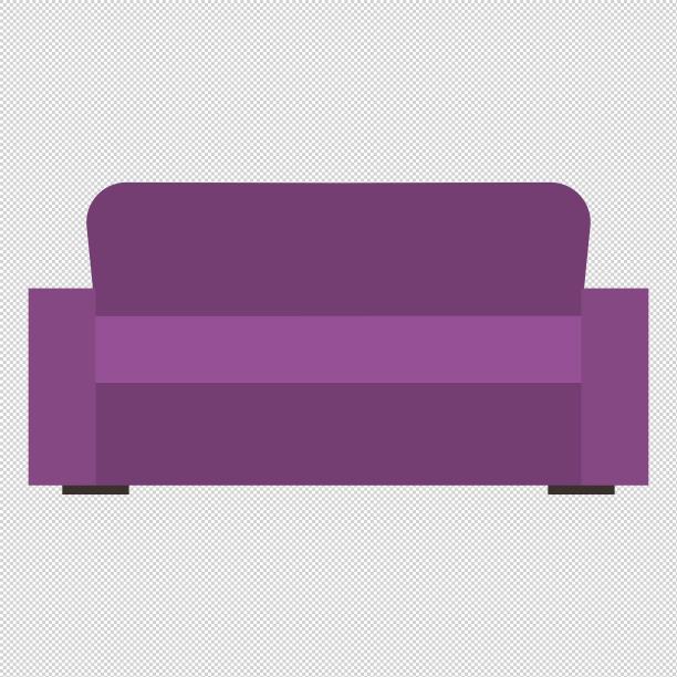 紫色沙发座椅图片下载