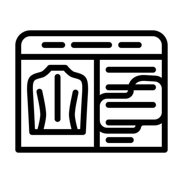 日历的按摩线图标矢量插图图片下载