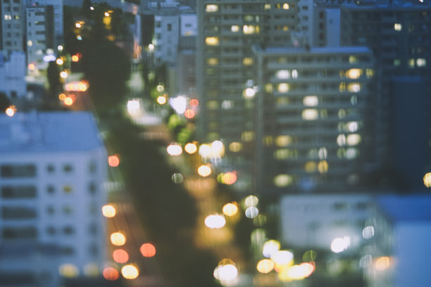 日本夜间交通道路照片图片下载