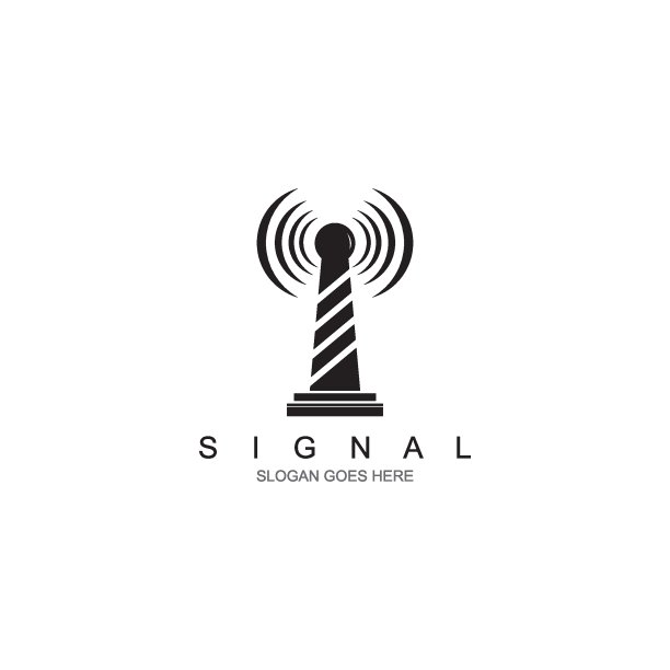 Wifi矢量图标模板图片下载