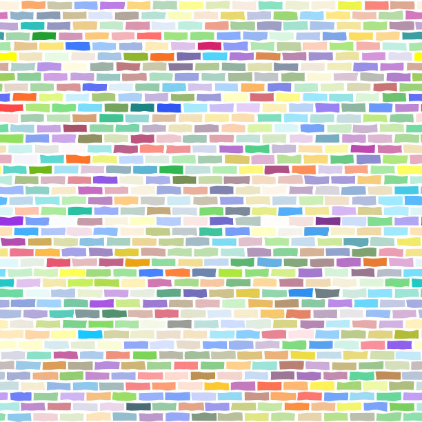 无缝的砖墙。矢量图形插图模式。图片下载