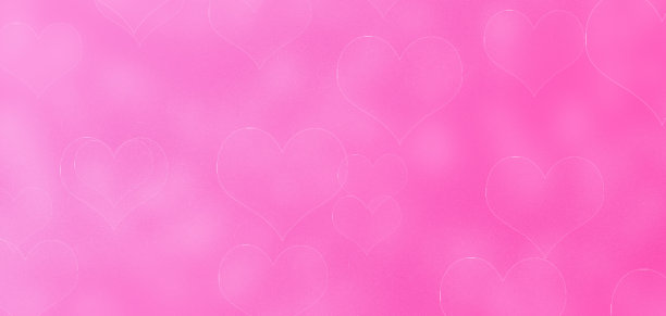 简约小清新情人节背景素材素材图片