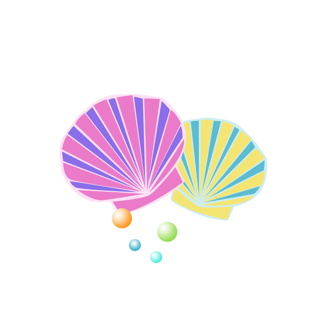 手绘贝壳元素图片下载