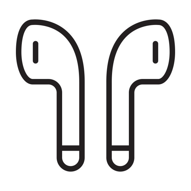 耳机图标矢量耳机标志的图形设计，标志，网站，社交媒体，移动应用程序，ui插图图片下载