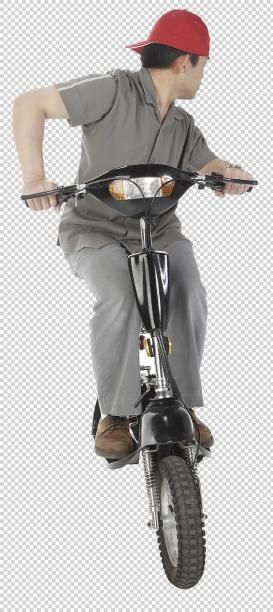 飞奔赶时间的外卖小哥图片下载