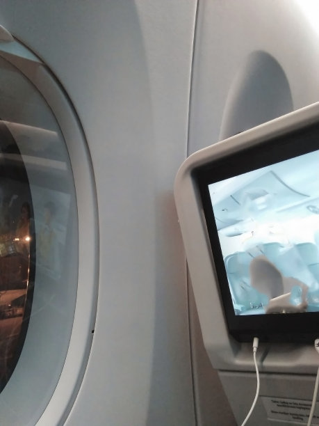 飞机飞行中的窗口图片下载