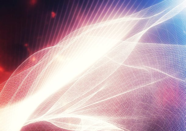 抽象背景与旋转的光波图片下载