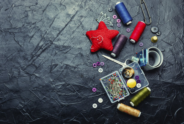 针线活用的一套配件图片下载