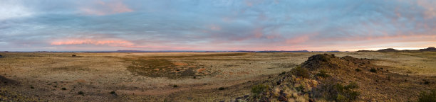 全景卡鲁日落景观图片下载