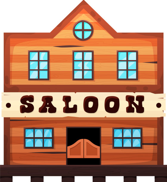 狂野的西部沙龙组合图片下载