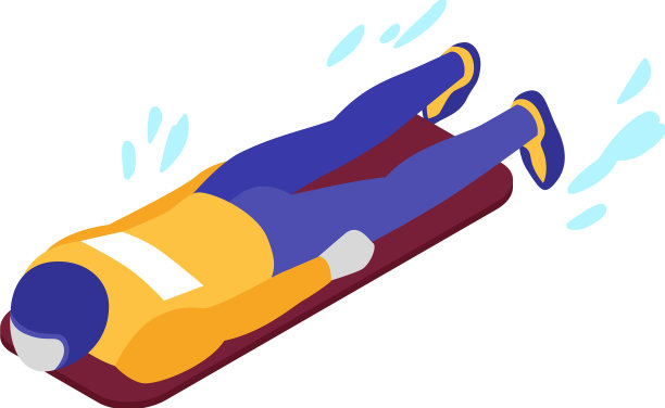 骨架冬季运动组合图片下载