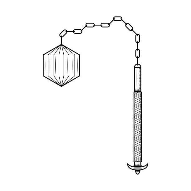 黑色简单线刷武器涂鸦轮廓元素矢量设计风格草图孤立在白色背景插图，战争图片下载