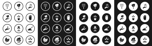 36、集植物于环保之手图片下载