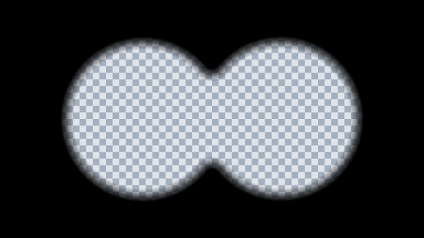 从望远镜看到的景色。图片下载