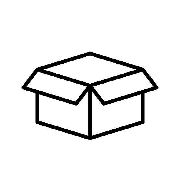 打开框矢量图标孤立在白色背景。打开盒子股票矢量插图的web，移动应用程序和UI设计图片下载