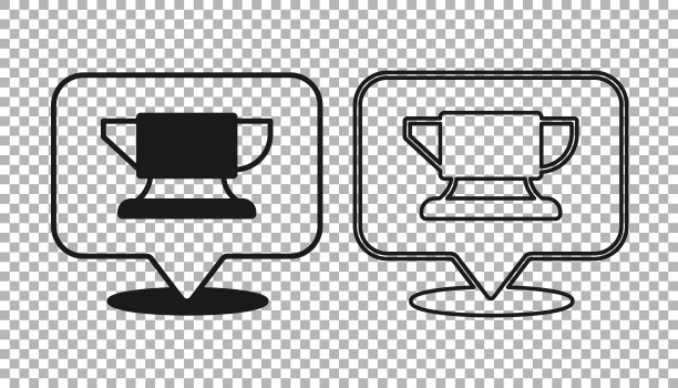 黑色铁匠铁砧工具图标孤立在透明背景上。金属锻造。建立工具。向量图片下载
