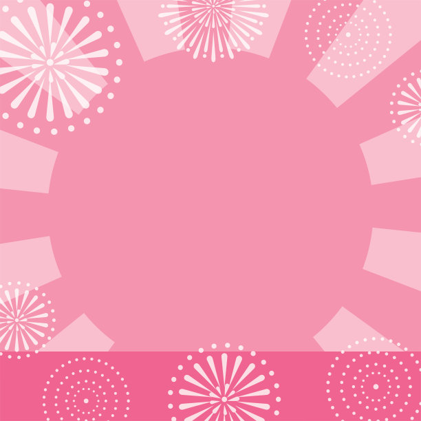 背景是夏天的烟花，天空和大海。图片下载