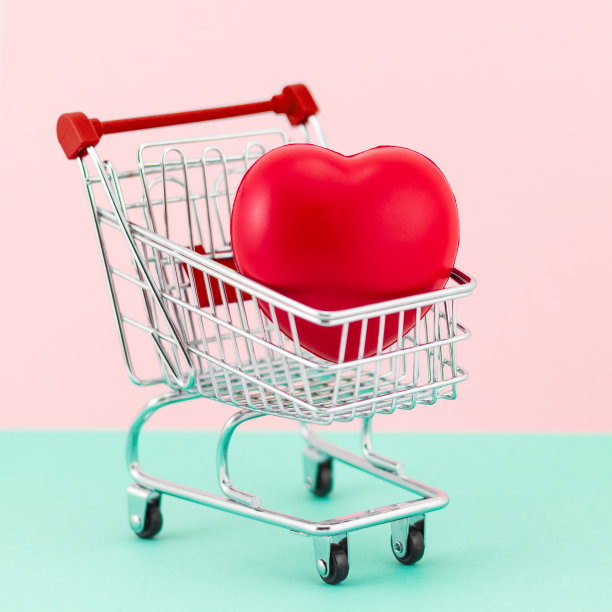 红心购物车图片下载