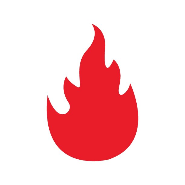 火焰火焰图标矢量插图设计图片下载