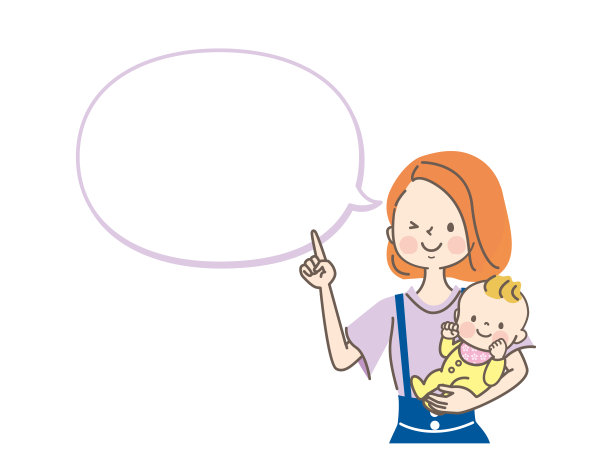 年轻微笑的妈妈抱着一个婴儿图片下载