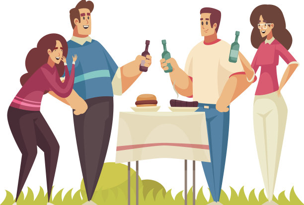 朋友烧烤聚会作文图片下载