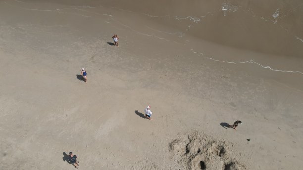 开销海滩拍摄图片下载