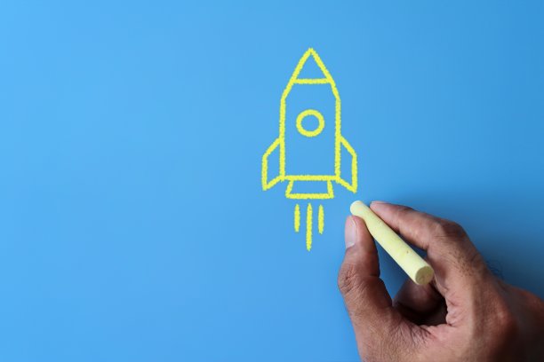 成功的创业。创造性的动机与复制空间。图片下载