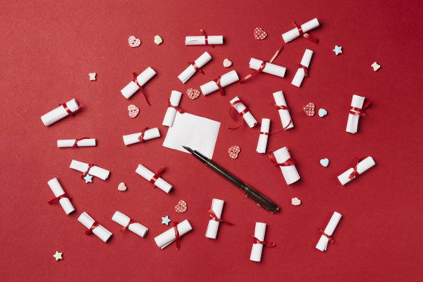 秘密的愿望清单或情书在罐子里图片下载