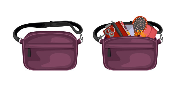 时尚腰包套装图片下载