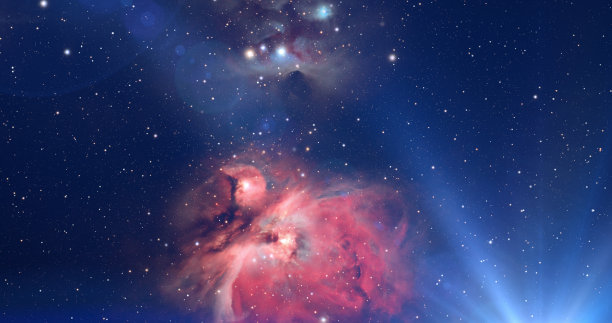 银河繁星满天。图片下载