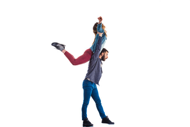 做有氧运动的酷女人图片下载