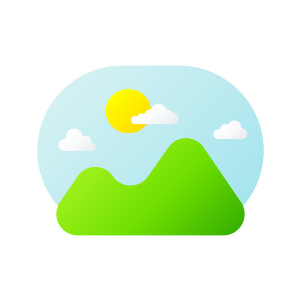 图片库图标在平面风格设计的网站，应用程序，UI，孤立在白色背景。图片或图像图标。EPS 10矢量插图。图片下载