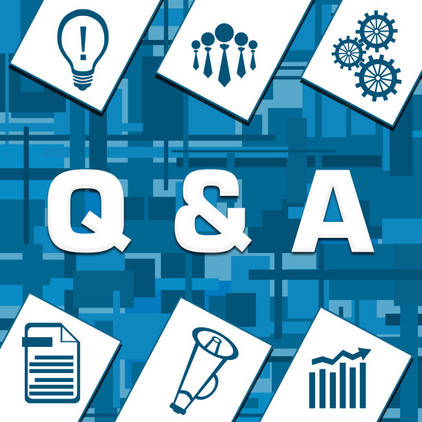 问答-蓝色商业符号纹理正方形图片下载