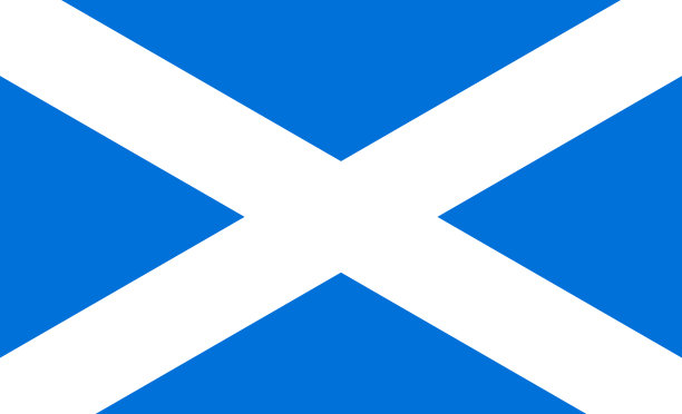 苏格兰国旗插图。图片下载