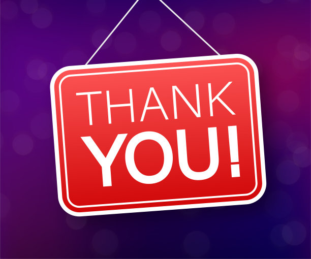 谢谢你挂的牌子。门的迹象。矢量插图。图片下载