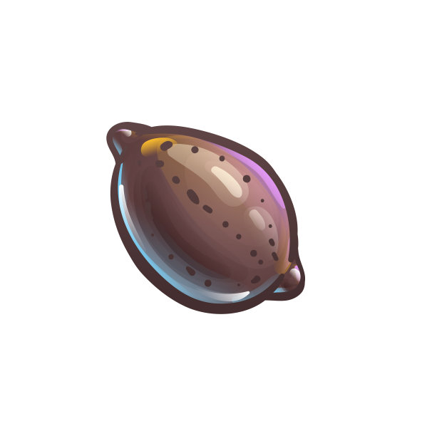 老虎宝贝。海洋动物贝壳，卡通艺术图片下载