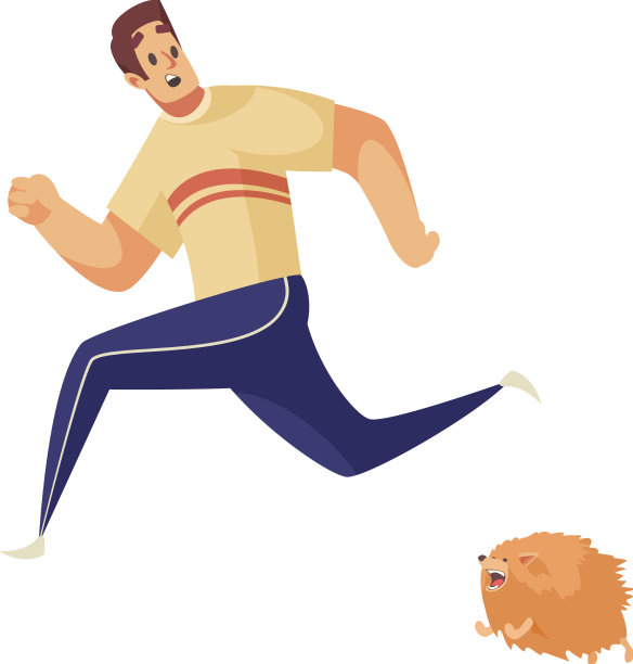 惊恐奔跑的人作文图片下载
